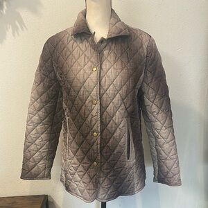 Quilted grey Jacket for Women